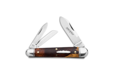 Image of Great Eastern #59 Northfield UN-X-LD Desert Ironwood Folding Knife, 2.25in, 1095, Drop Point, Pen Blade, Wood, Brown Handle, Brown/Gray, 5.75 inch, BHQ-175735