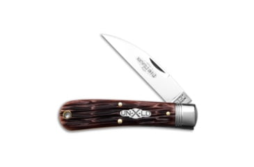 Image of Great Eastern Northfield UN-X-LD Folding Knife, 3.10in, 1095, Wharncliffe Blade, Bone, Purple Handle, Sage Horsecut India Bone, Purple/Gray, 6.95 inch, BHQ-195611