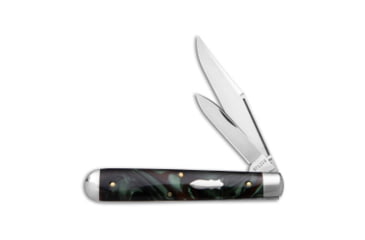 Image of Great Eastern Cutlery GEC Tidioute Cutlery Hummingbird Knife Green Acrylic 3.6" Satin, Green, 1095, adult, BHQ-182257