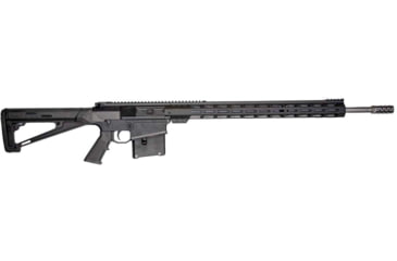 Image of Great Lakes AR-10 Rifle, 7mm PRC, 24 inch Barrel, 5 Round Magazine, Black, GL10LA7PRCSSBLK-FRRMPG