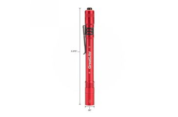 Image of Greatlite 150 Lumen Cree LED Pen Light, Red, 5.7" 32838