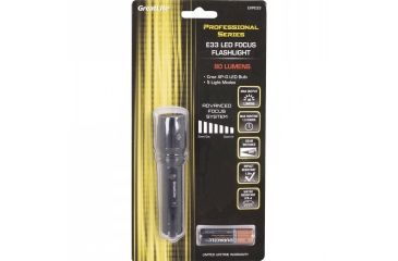 Image of Greatlite 80 Lumens Cree LED E33  Professional Focus Flashlight, Black, 4.4" EXPE33