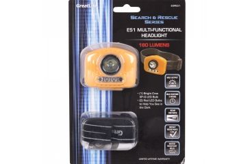Image of Greatlite Cree LED 160 Lumens E51 Multi-Function Headlight, Red/White Light, Yellow/Black, EXPE51