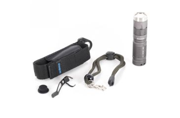 Image of Greatlite Cree LED 200 Lumens E84 Stubby Pocket Flashlight, Gray, EXPE84