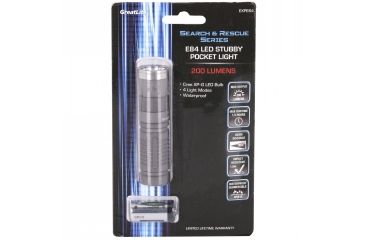 Image of Greatlite Cree LED 200 Lumens E84 Stubby Pocket Flashlight, Gray, EXPE84