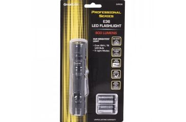 Image of Greatlite Cree LED 800 Lumens E36 Rechargeable Flashlight, Black, EXPE36