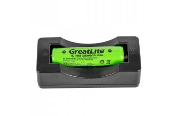 Image of Greatlite Cree LED 800 Lumens E36 Rechargeable Flashlight Kit, Black, EXPE36-E02