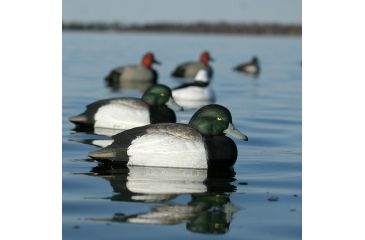 Image of Greenhead Gear Over-Size Duck Decoy,Blue-Bills,1/2 Dozen 73039