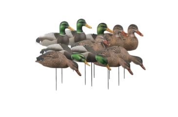 Image of Greenhead Gear Over-Size Duck Decoy,Mallard Shells/Active Pack,Dozen 70166
