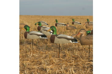 Image of Greenhead Gear Over-Size Duck Decoy,Mallard Shells/Active Pack,Dozen 70166