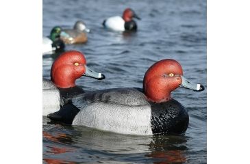 Image of Greenhead Gear Over-Size Duck Decoy,Redheads,1/2 Dozen 73029