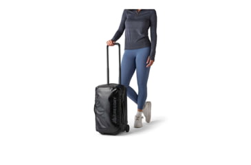 Image of Gregory Alpaca 40L Wheeled Duffel Bag, Obsidian Black, One Size, 155038-0413