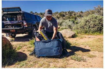 Image of Gregory Alpaca 50L Wide Mouth Duffel Bag, Slate Blue, One Size, 149397-E264