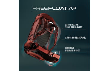 Image of Gregory Baltoro 75L Backpack, Brick Red, Medium, 141303-1129