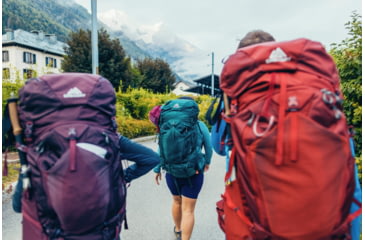 Image of Gregory Baltoro 75L Backpack, Brick Red, Medium, 141303-1129