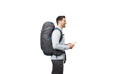 Image of Gregory Focal 48L Backpack, Ozone Black, Medium, 141326-7416