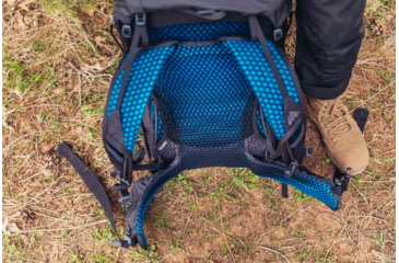 Image of Gregory Focal 58L Backpack, Ozone Black, Medium, 141332-7416