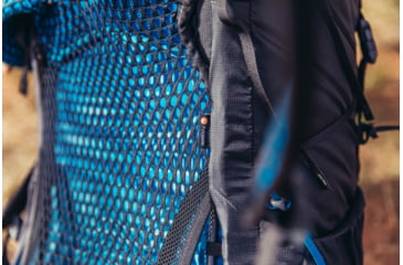 Image of Gregory Focal 58L Backpack, Ozone Black, Medium, 141332-7416