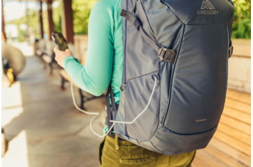 Image of Gregory Juxt 34 Backpack, Spark Navy, One Size, 132711-8885