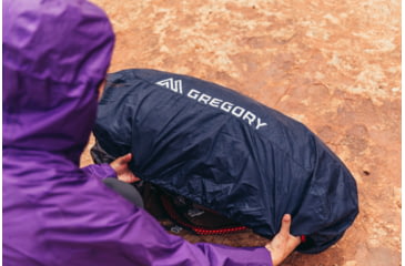 Image of Gregory Raincover 80L-110L, Obsidian Black, Extra Large, 141350-0413