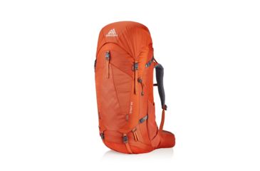 Image of Gregory Stout 60 Backpack - Mens, Spark Orange, 126873-0626