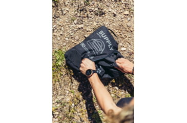 Image of Gregory Supply Duffel 90 Bag, Obsidian Black, One Size, 147904-0413