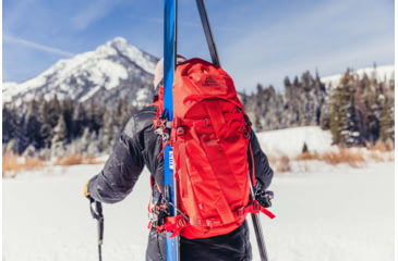 Image of Gregory Targhee 45L Pack, Lava Red, Small, 121131-4222