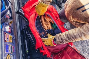 Image of Gregory Targhee 45L Pack, Lava Red, Small, 121131-4222