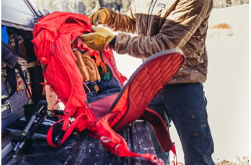Image of Gregory Targhee 45L Pack, Lava Red, Small, 121131-4222