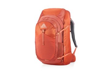 Image of Gregory Tetrad 60 Backpack - Unisex, Ferrous Orange, 121119-6397