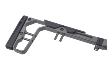 Image of Grey Birch MFG La Chassis TKD Complete Aluminum Chassis System, 10 in, Picatinny/M-LOK, Clear Hard Anodize, LaChassis-TKD