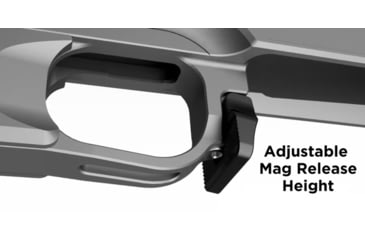 Image of Grey Birch MFG LaChassis-700SA-RH-5, Hard Clear Anodize Grey, LaChassis-700SA-RH-5