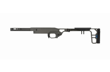 Image of Grey Birch MFG Remington 700 SA 5in Forend/Folding Stock Chassis System, Black, LaChassis-700SA-5-BLK