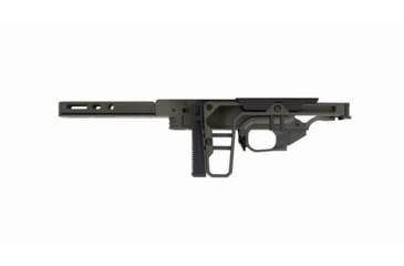 Image of Grey Birch MFG Remington 700 SA 5in Forend/Folding Stock Chassis System, Black, LaChassis-700SA-5-BLK