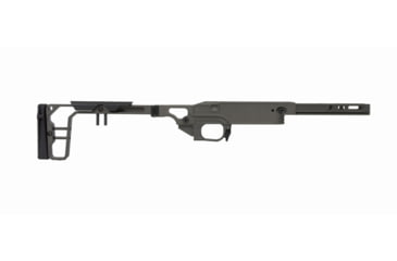 Image of Grey Birch MFG Remington 700 SA 5in Forend/Folding Stock Chassis System, Black, LaChassis-700SA-5-BLK