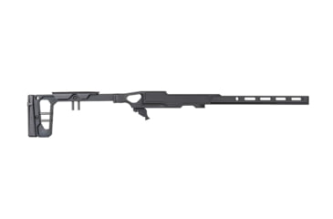 Image of Grey Birch MFG Ruger 10/22 10in Forend/Folding Stock Chassis System, Black, LaChassis-10/22- 10BLK