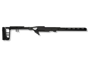 Image of Grey Birch MFG Ruger 10/22 10in Forend/Folding Takedown Chassis System, Black, LaChassis-TKD-BLK