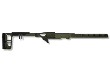 Image of Grey Birch MFG Ruger 10/22 10in Forend/Folding Takedown Chassis System, Olive Drab Green, LaChassis-TKD-ODG
