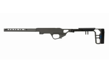 Image of Grey Birch MFG Tikka T1X 10in Forend/Folding Stock Chassis System Right Hand, Black, LaChassis-T1X-RH-10 -BLK