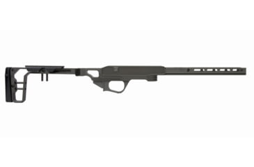 Image of Grey Birch MFG Tikka T1X 10in Forend/Folding Stock Chassis System Right Hand, Black, LaChassis-T1X-RH-10 -BLK