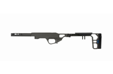 Image of Grey Birch MFG Tikka T1X 5in Forend/Folding Stock Chassis System Right Hand, Black, LaChassis-T1X-RH-5-BLK