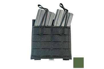 Image of Grey Ghost Gear Double 5.56 Mag Pouch, Olive Drab, 1086-1