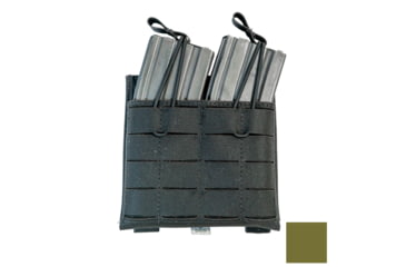 Image of Grey Ghost Gear Double 5.56 Mag Pouch, Ranger Green, 1086-6
