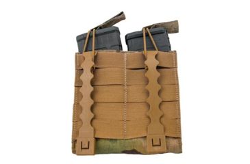 Image of Grey Ghost Gear Double M4/Pistol Mag Pouch, MALICE Clips for MOLLE/PALS, MultiCam 10099-5