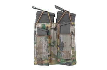 Image of Grey Ghost Gear Double M4/Pistol Mag Pouch, MALICE Clips for MOLLE/PALS, MultiCam 10099-5