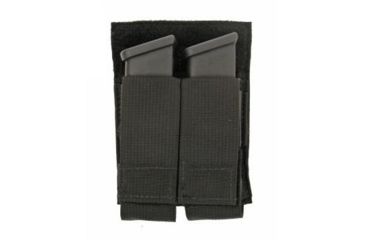 Image of Grey Ghost Gear Double Pistol Mag Pouch, MALICE Clips for MOLLE/PALS, Black 1019-2