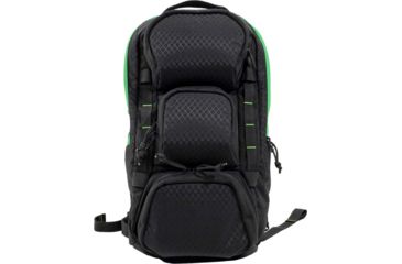 Image of Grey Ghost Gear GG Civilian Impact Bag, Black Diamond/Lime Green, 6014-2D-52