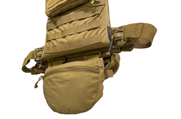 Image of Grey Ghost Gear Ghp Plate Carrier Lower Accessory Pouch, Coyote Brown, 2014-14