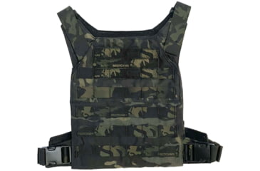 Image of Grey Ghost Gear Minimalist Plate Carrier, MultiCam Black, 0007-42