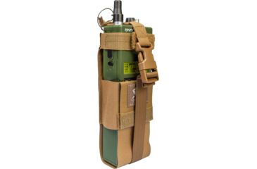 Image of Grey Ghost Gear Radio Pouch Large, Laminate, Coyote Brown, GTG0392-14